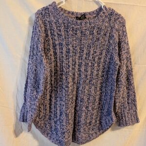 NEW DIRECTIONS Super SOFT Purple Sweater Size L